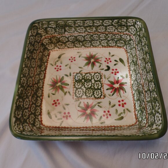 Temptations Presentable Ovenware by Tara 8.5" Square Casserole Dish - Picture 2 of 14